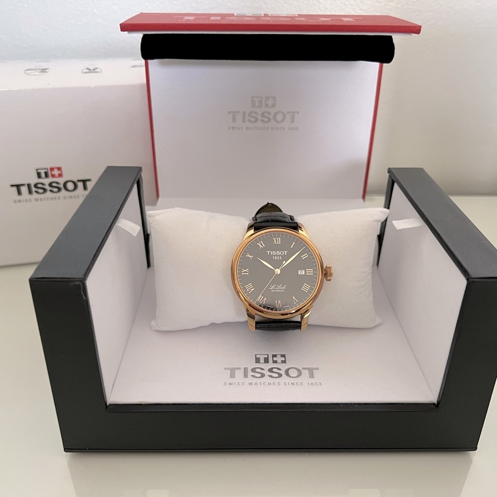 Tissot Le Locle Automatic Black Dial Mens Watch T41542353